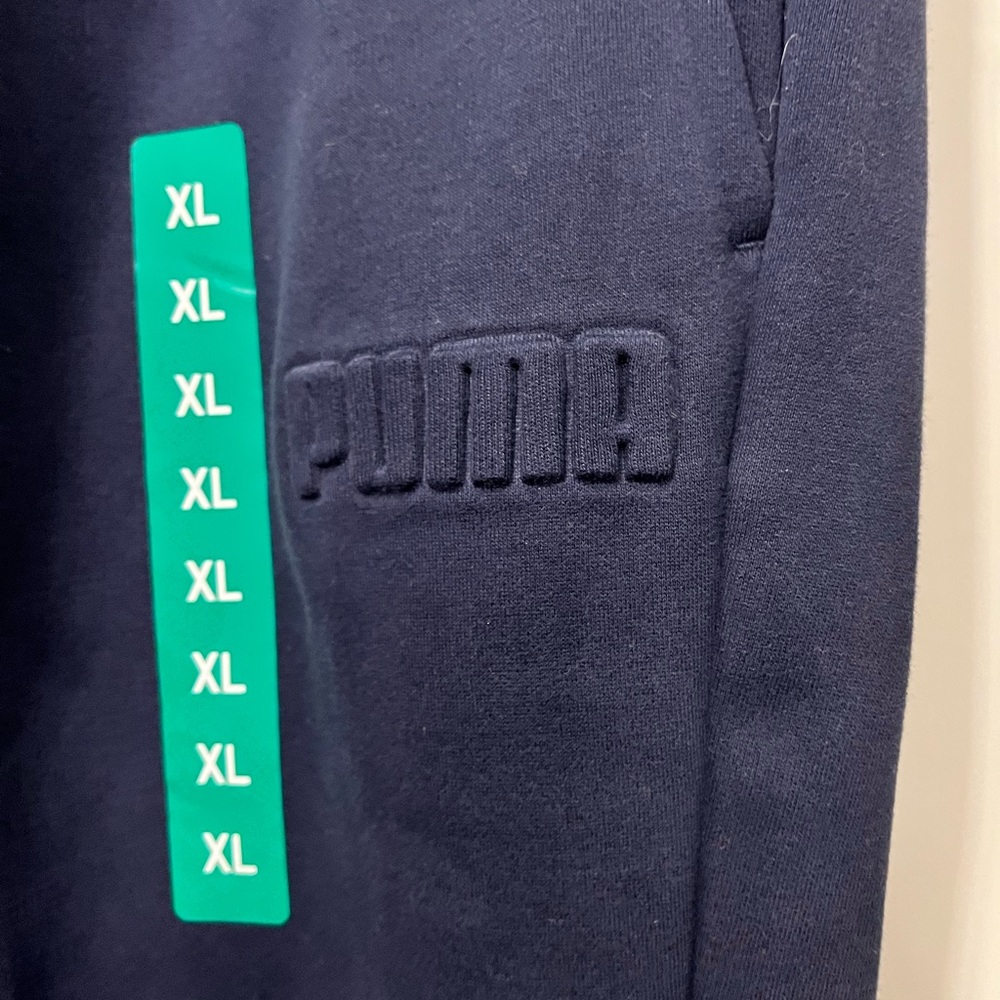 New puma men's fleece joggers - Picture 2 of 9